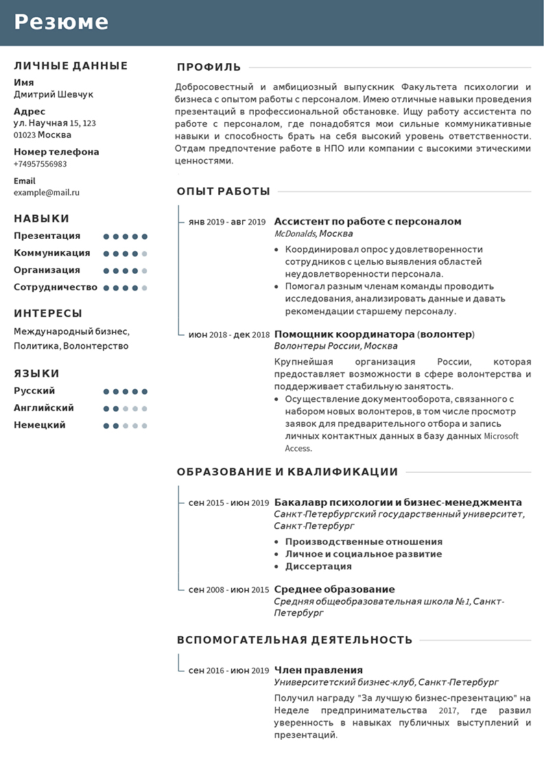 Резюме образец на работу образец личные. Резюме. Резюме образец. Пример резюме. Резюме шаблон.